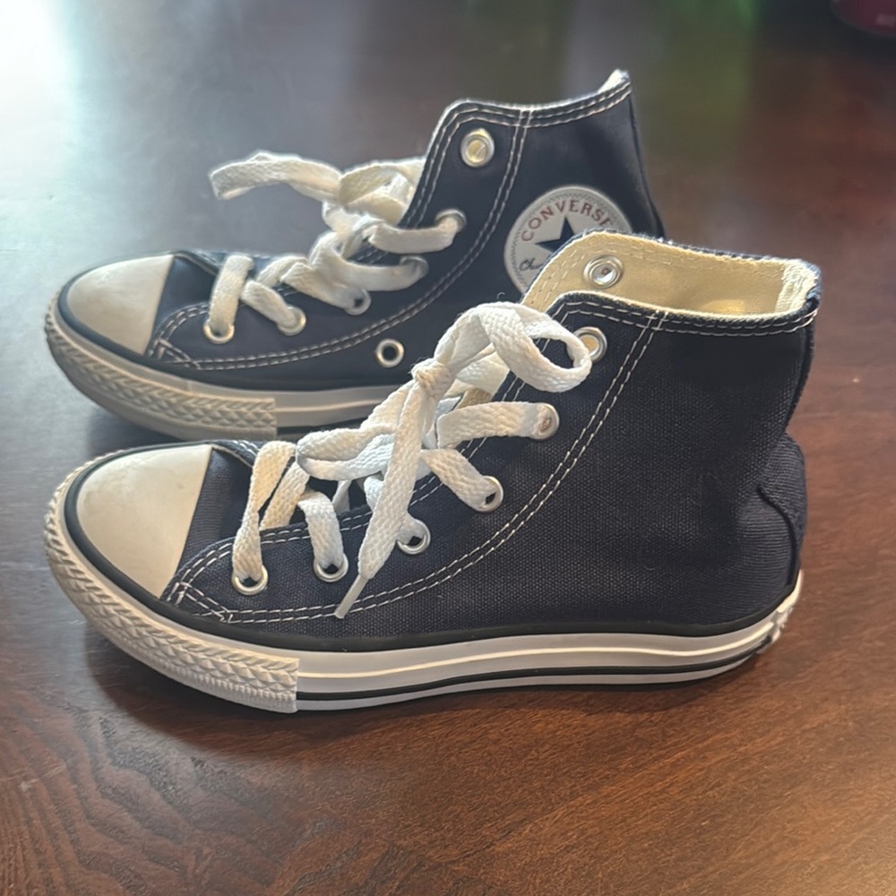 Converse Kids High-Top Sneakers - navy size 12